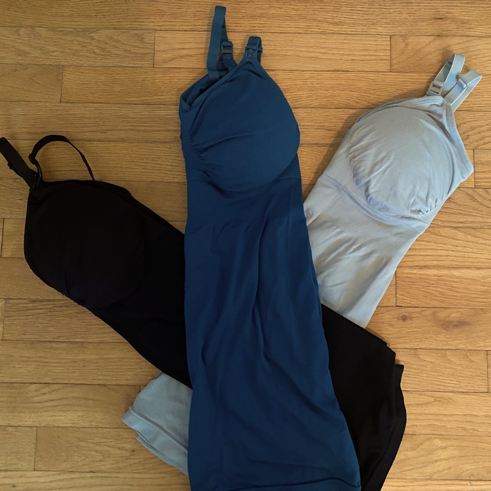 Maternity Nursing Tank Tops- size L (3)
